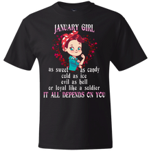 Load image into Gallery viewer, It All Depends On You January Girl Assweet As Candy